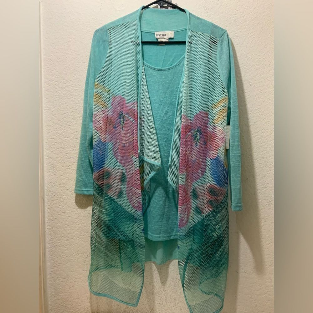 Lanalee jacket and matching tank top women's size small